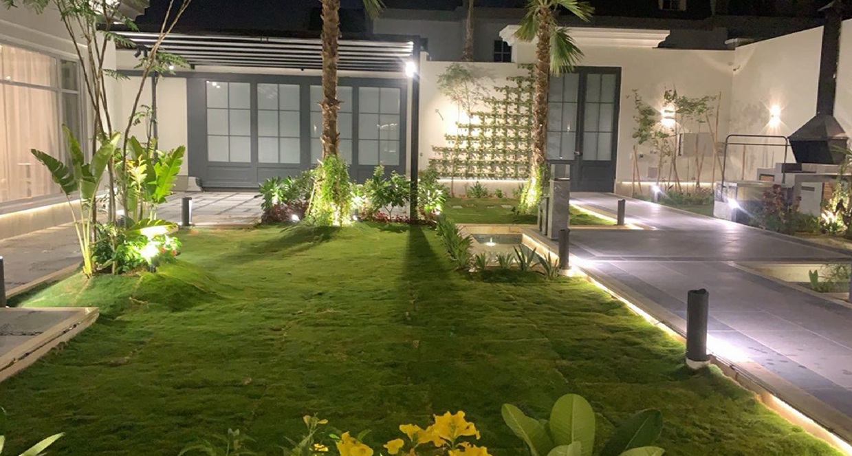 حديقة ليلية